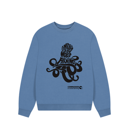 Solent Printed Sweater Front