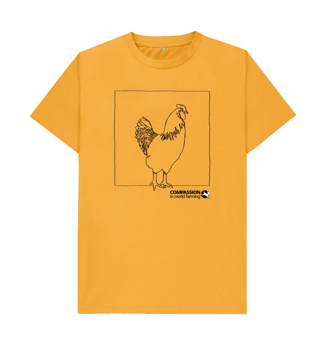 Mustard Men's Chicken T-Shirt