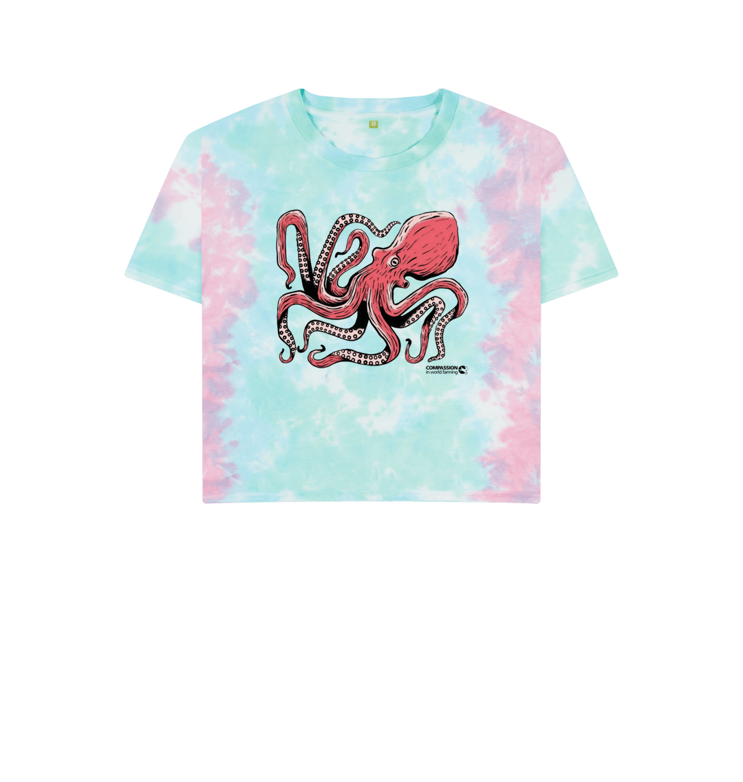 Pastel Tie Dye Printed T-shirt