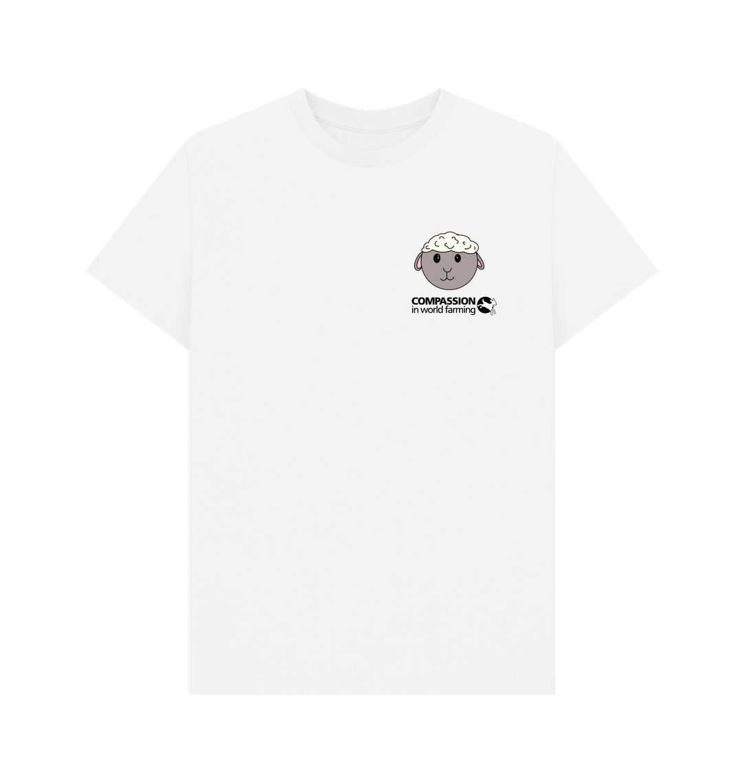 White Fields not factories Sheep Men's T-shirt