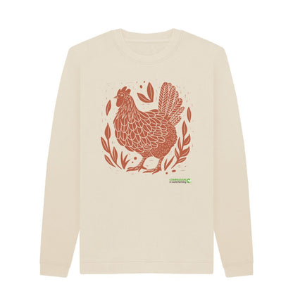 Oat Men's Happy Hens Only Jumper