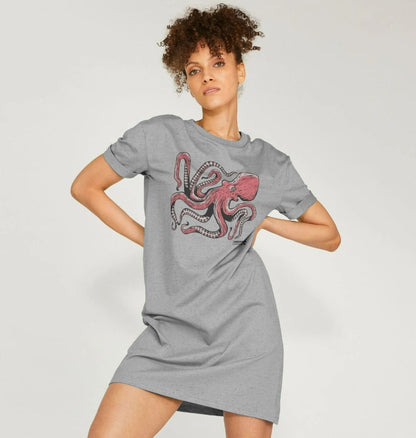 Women's Octopus T-Shirt Dress
