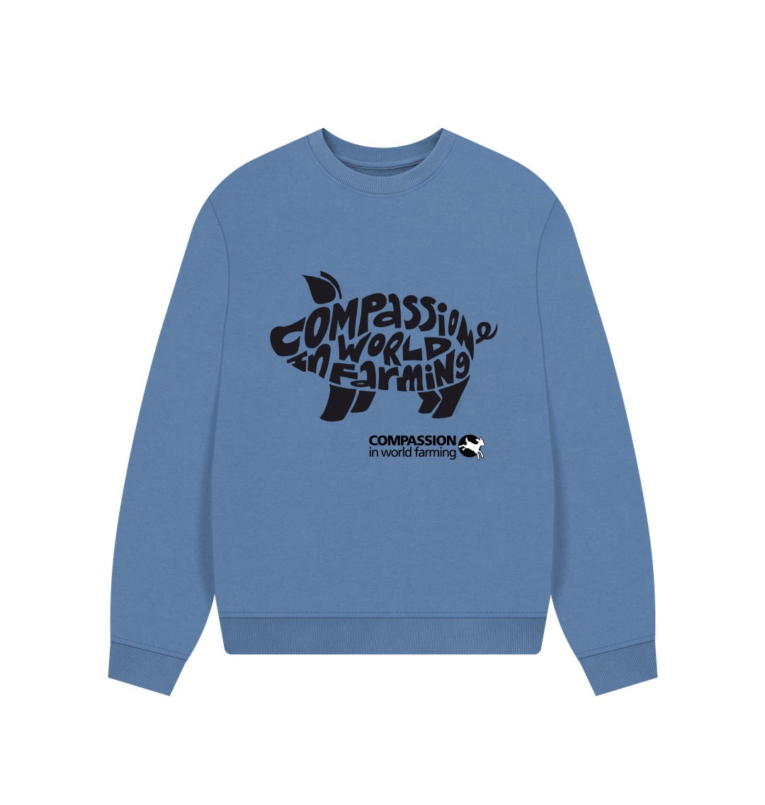 Solent Printed Sweater Front