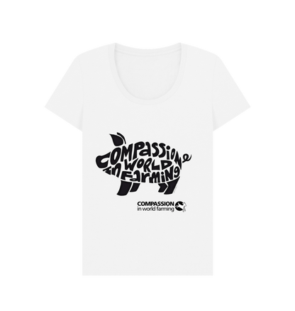 White Printed T-shirt