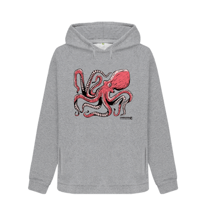 Light Heather Women's Octopus Hoodie