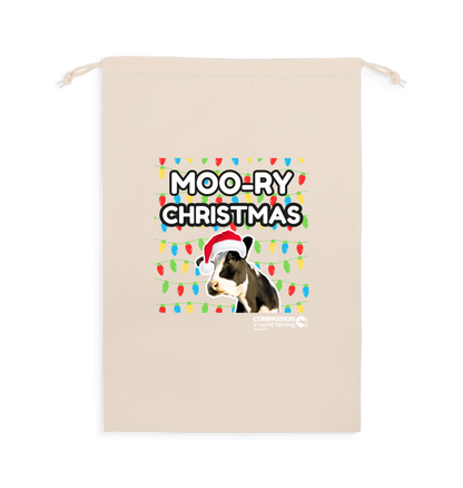 Natural Santa Sack Front