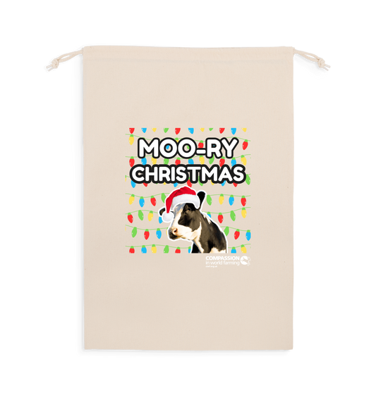 Natural Santa Sack Front