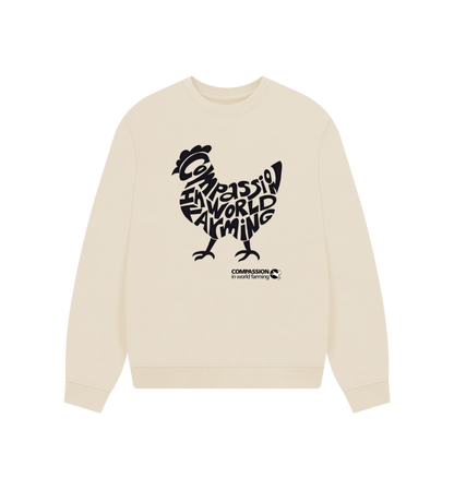Oat Printed Sweater Front