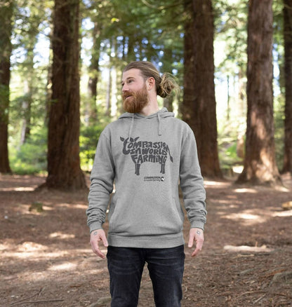 Men's Compassion Cow Hoodie