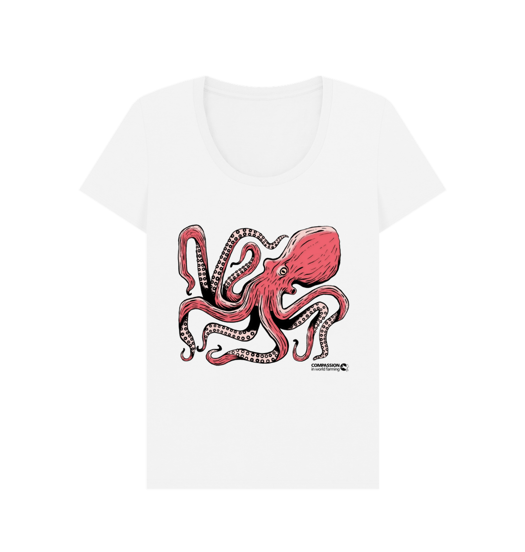 White Printed T-shirt