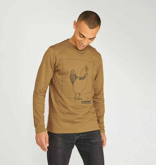 Men's Chicken Long Sleeve T-Shirt