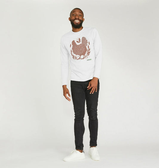 Men's Happy Hens Only Long Sleeve T-Shirt
