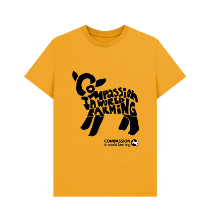 Mustard Printed T-shirt