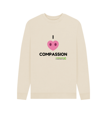 Oat Printed Sweater Front