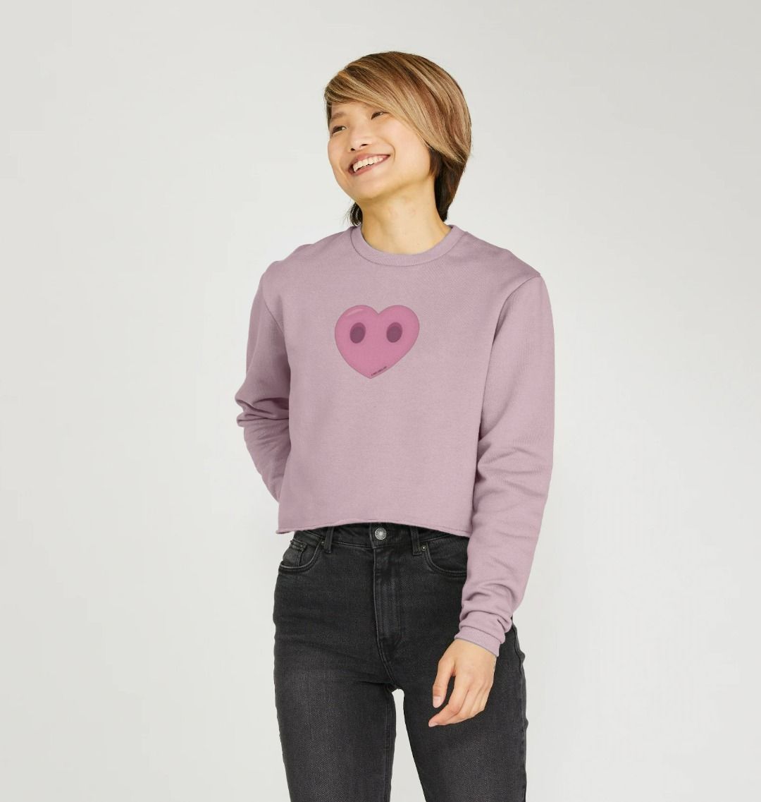 Women's Compassion Heart Boxy Jumper