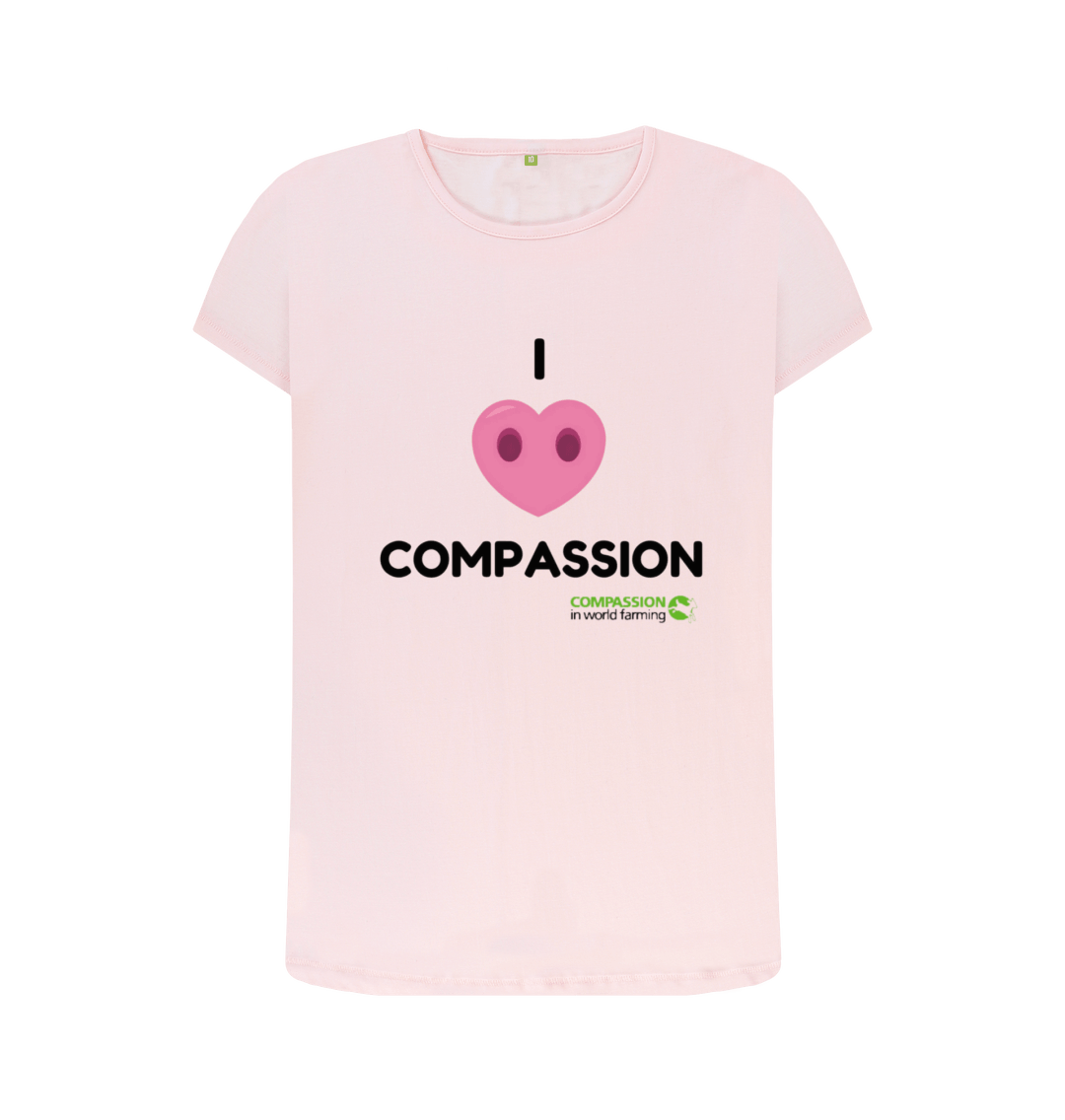 Pink Printed T-shirt Front