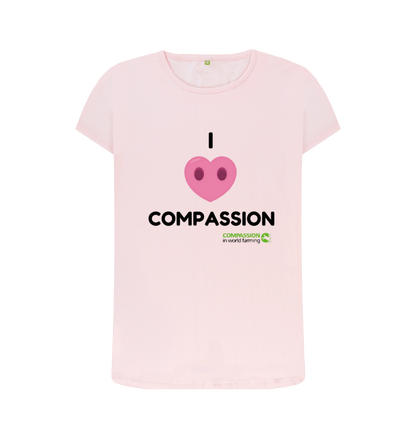 Pink Printed T-shirt Front