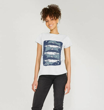 Women's Salmon T-shirt