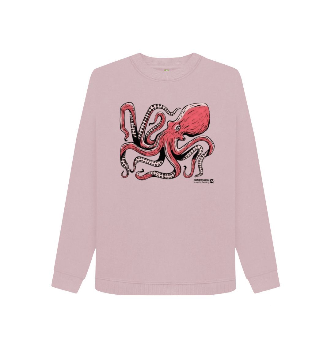 Mauve Women's Octopus Jumper