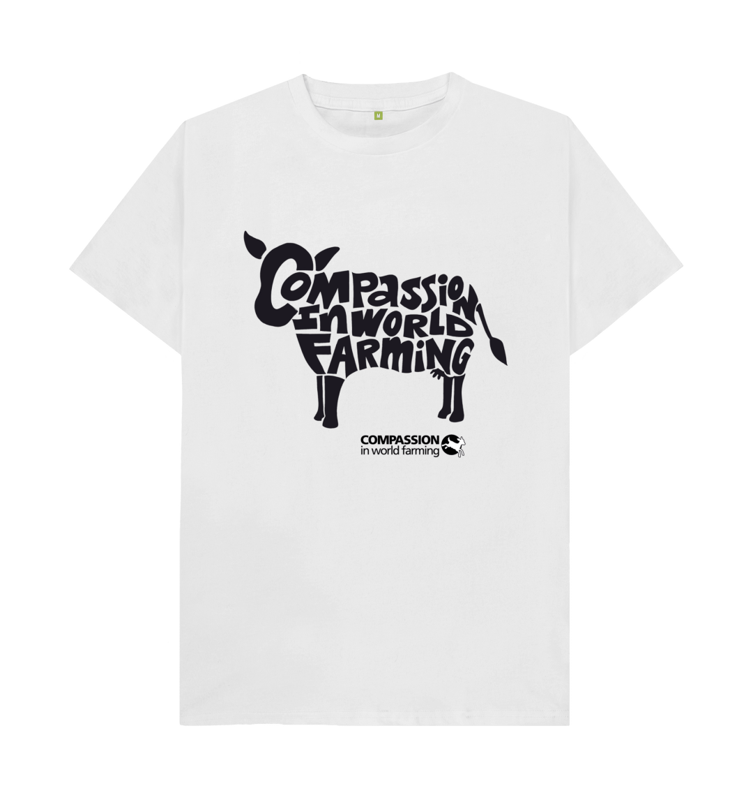 White Printed T-shirt Front