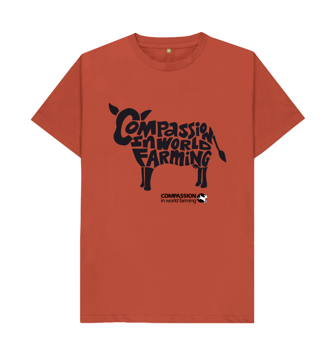 Rust Printed T-shirt Front