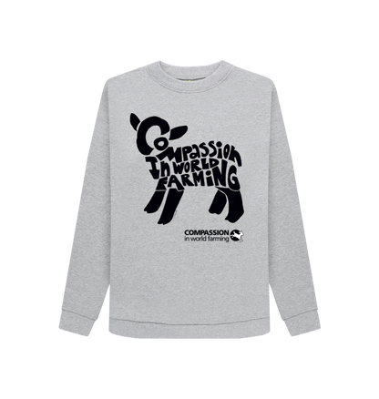 Light Heather Printed Sweater