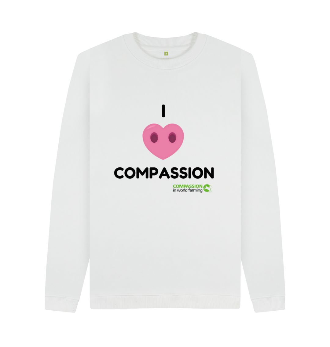 White Men's Compassion Jumper