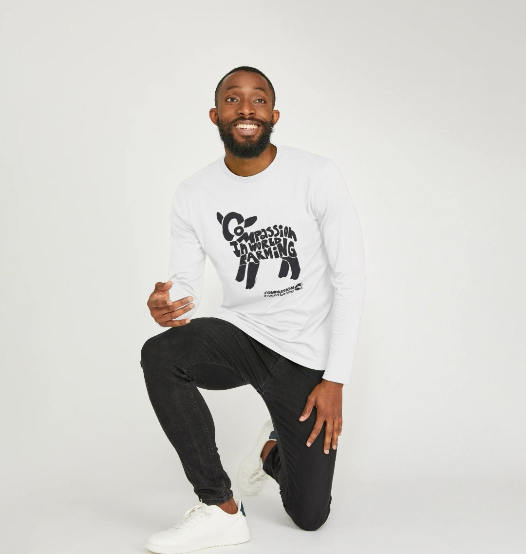 Men's Compassion Lamb Long Sleeve T-Shirt