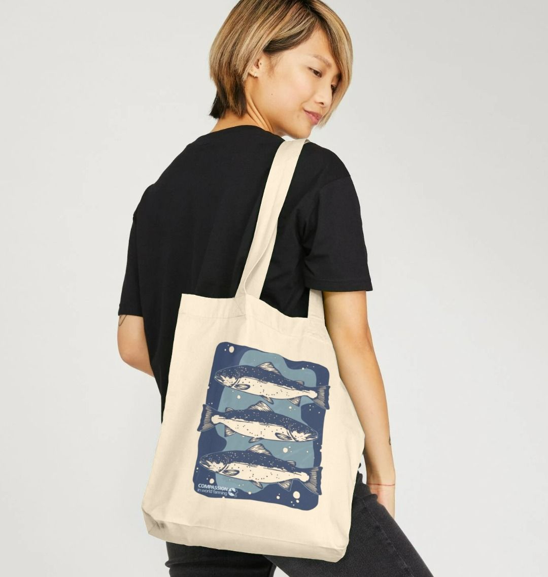 Salmon Tote Bag