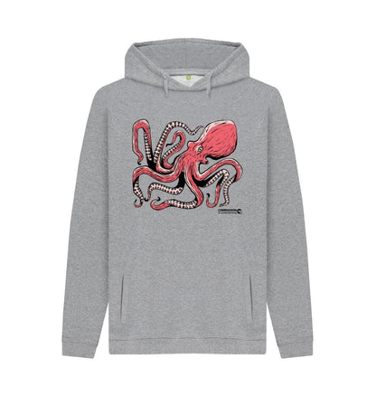 Light Heather Men's Octopus Hoody