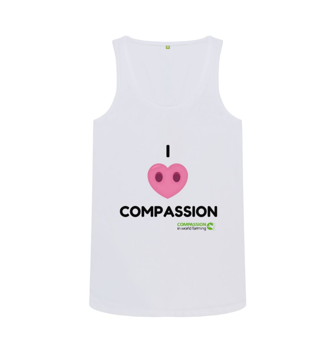 White Women's Compassion Vest