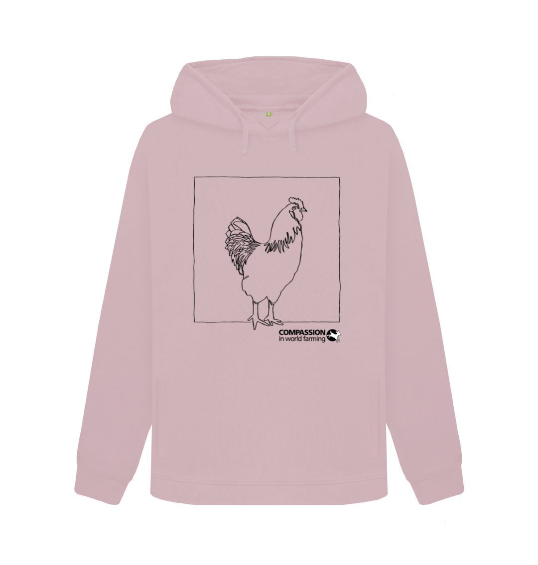 Mauve Women's Chicken Hoodie