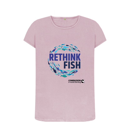 Mauve Printed T-shirt Front