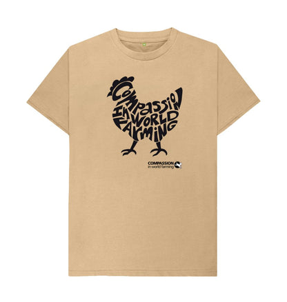 Sand Men's Compassion Chicken T-Shirt