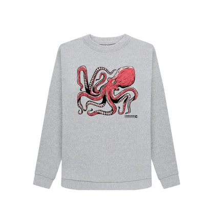 Light Heather Women's Octopus Jumper