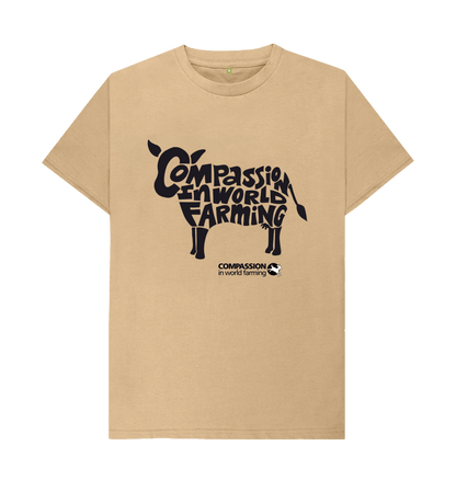 Sand Printed T-shirt Front
