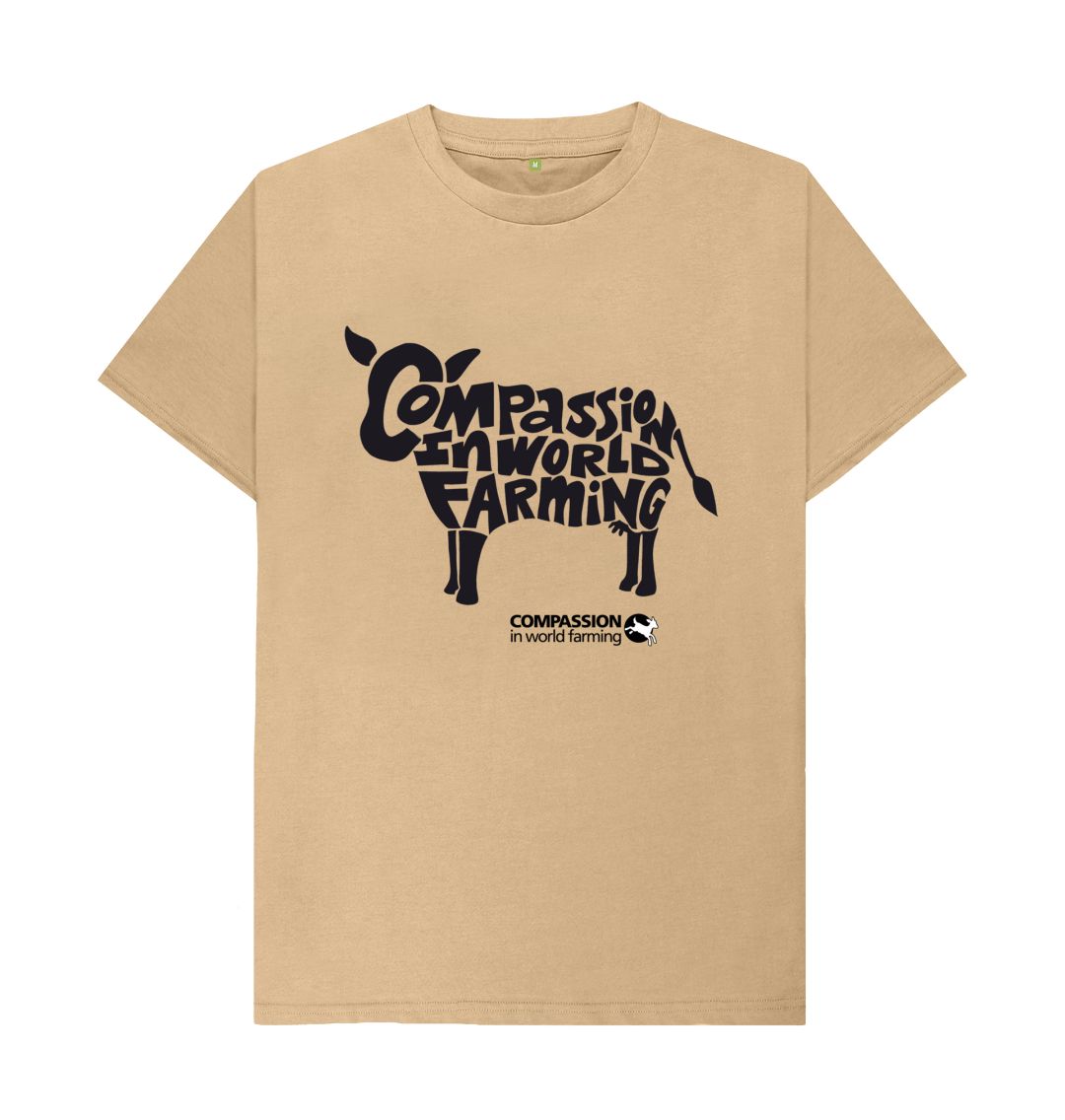 Sand Men's Compassion Cow T-Shirt