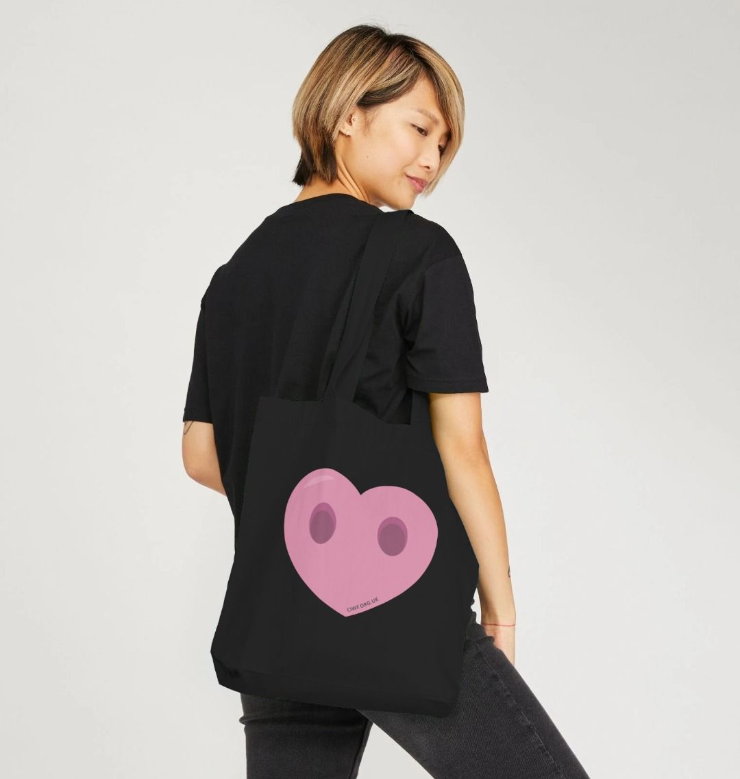 Compassion Heart Tote Bag