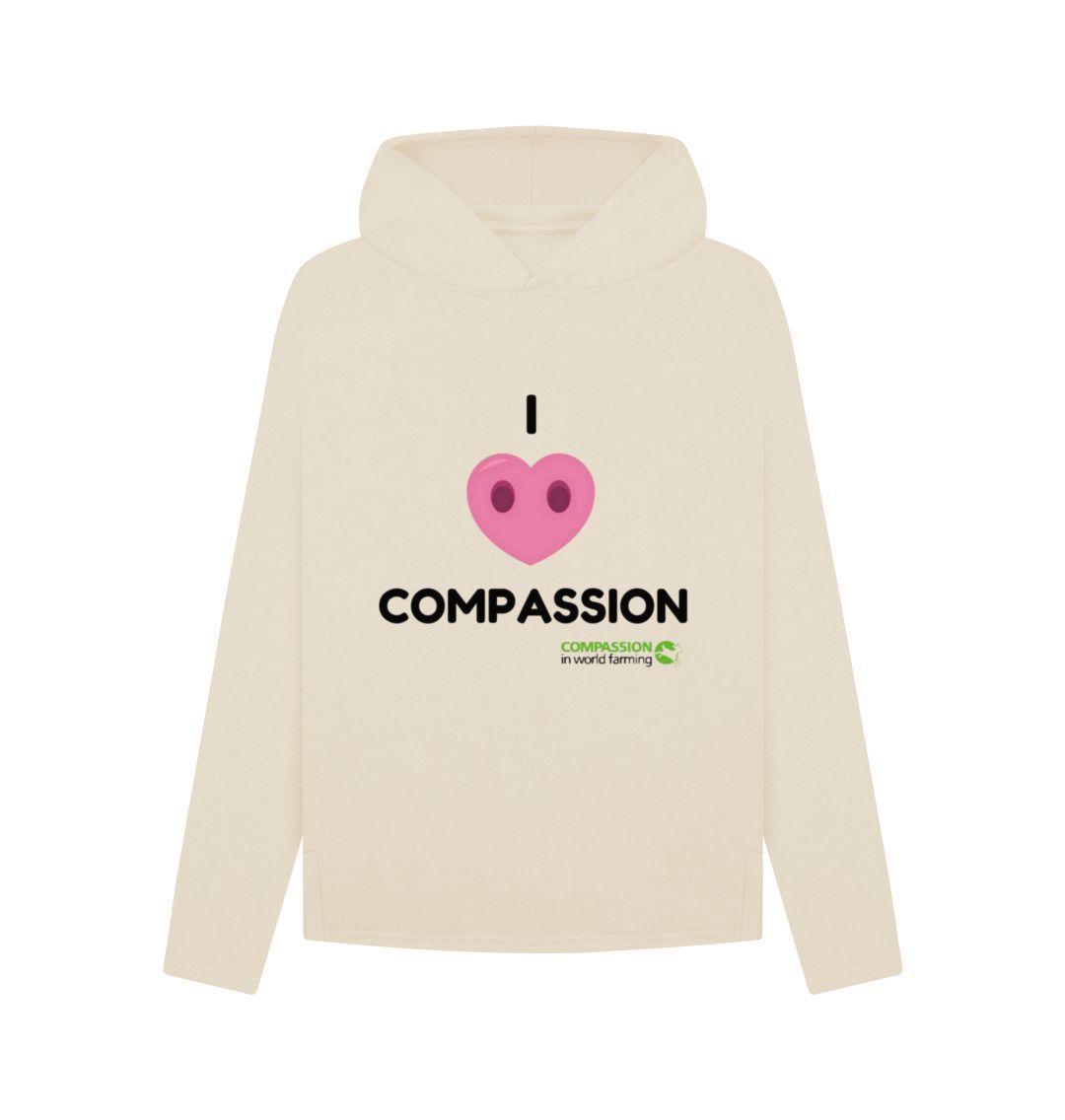 Oat Women's Compassion Relaxed Fit Hoodie