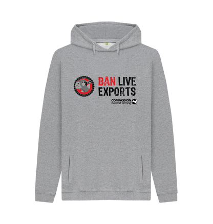 Light Heather Printed Hoody Front