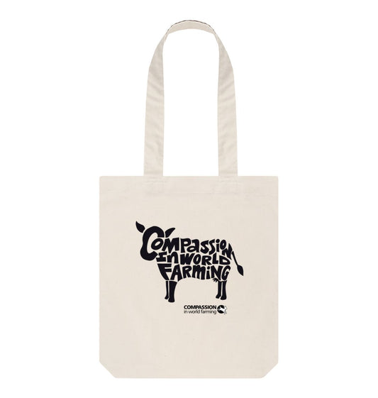 Natural Compassion Cow Tote Bag