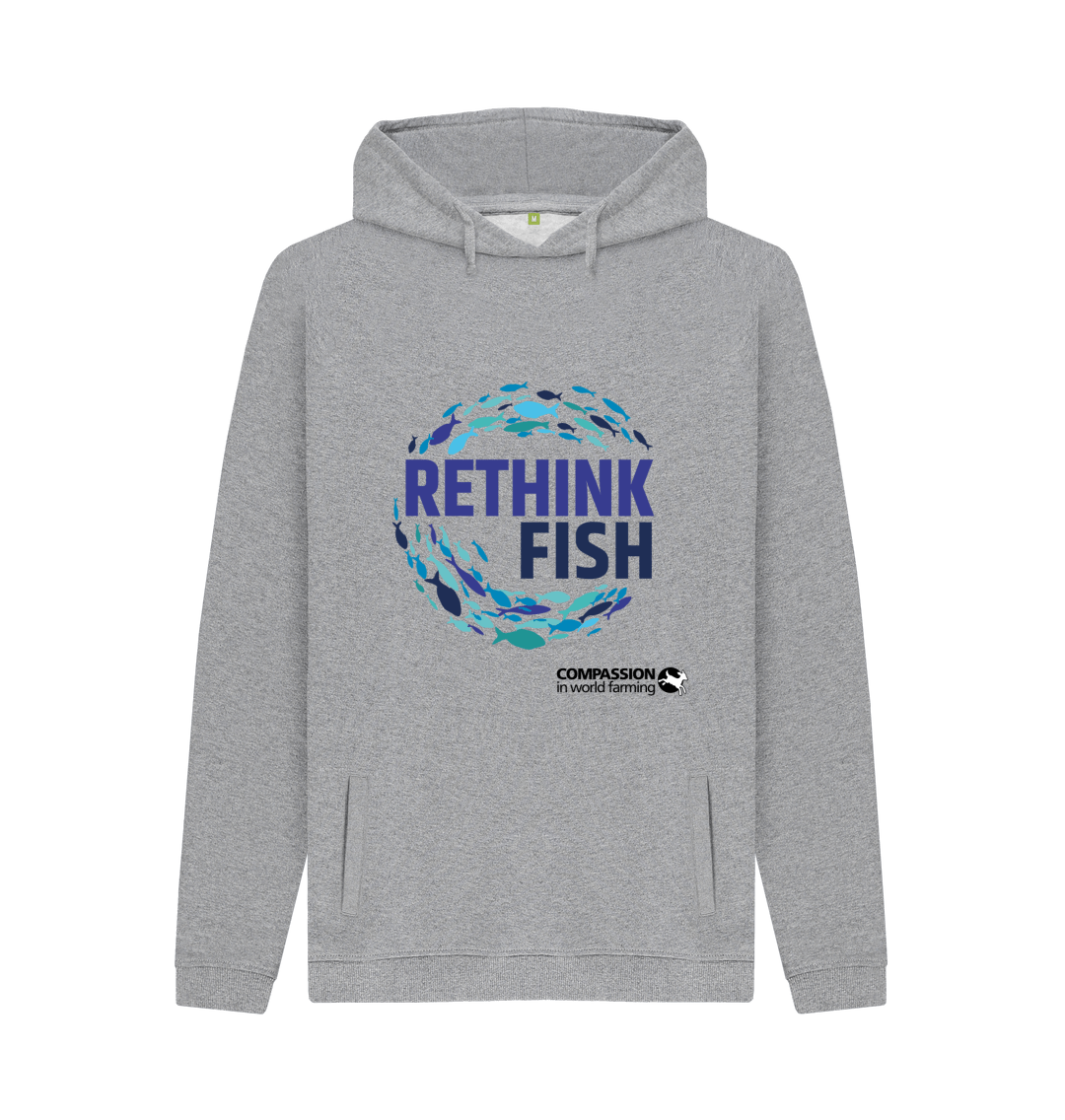 Light Heather Printed Hoody Front