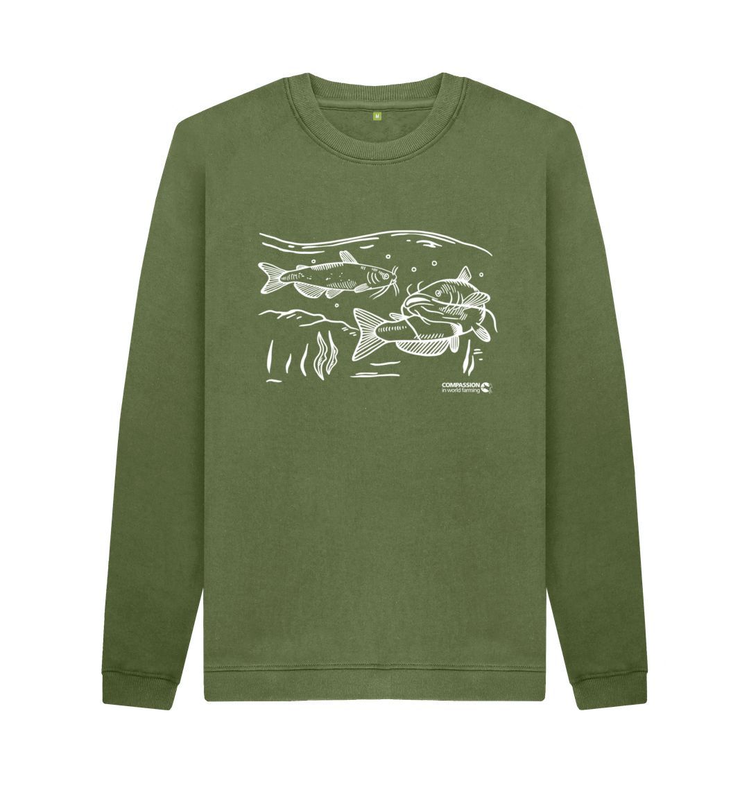 Khaki Men's Catfish Jumper