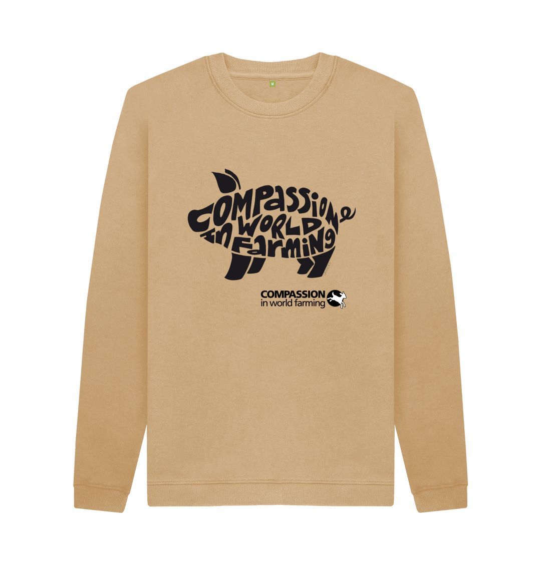 Sand Men's Compassion Pig Jumper