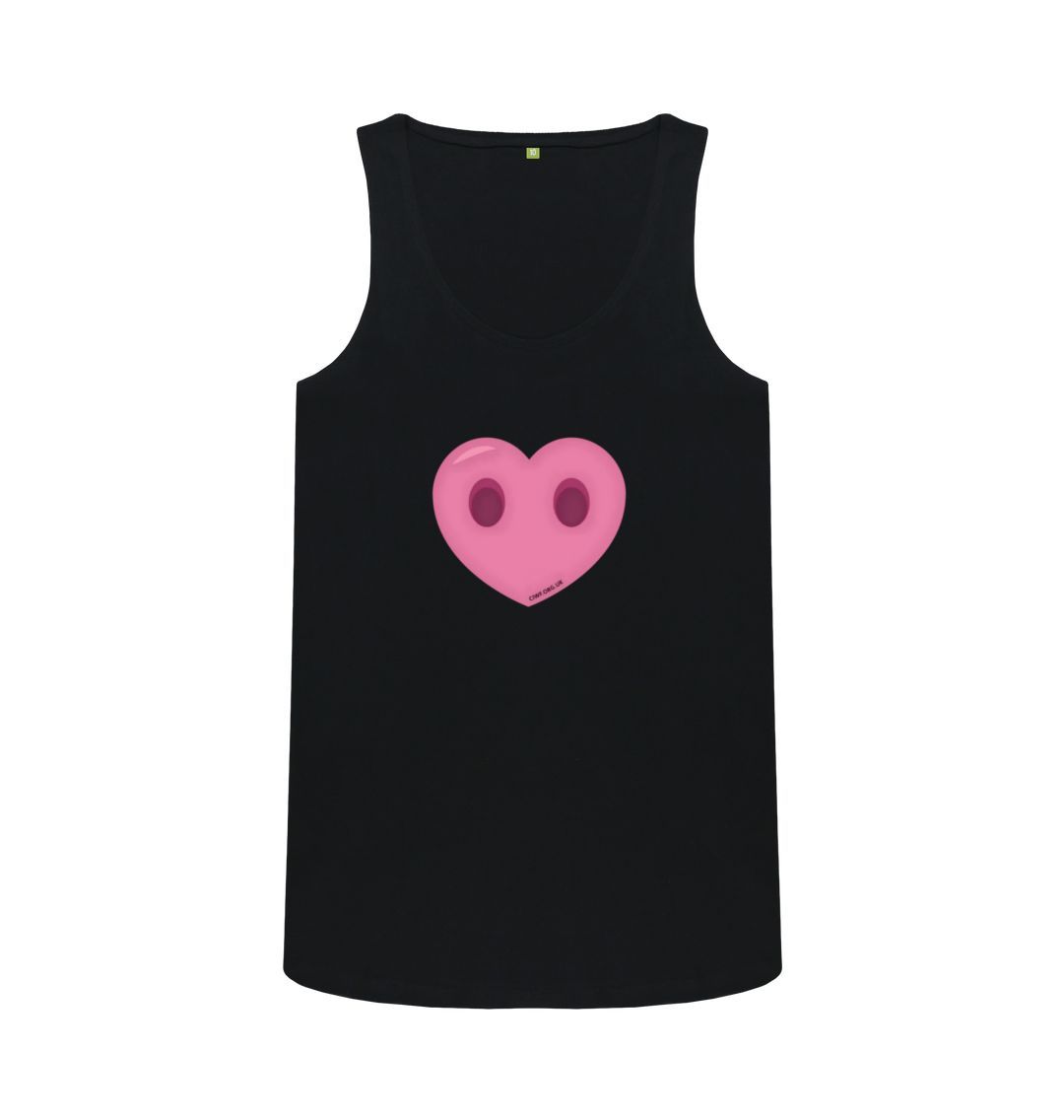 Black Women's Compassion Heart Vest