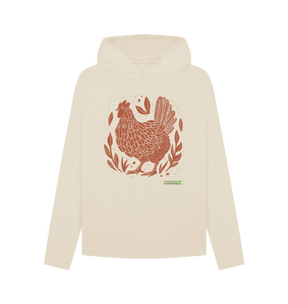 Oat Women's Happy Hens Only Relaxed Fit Hoodie