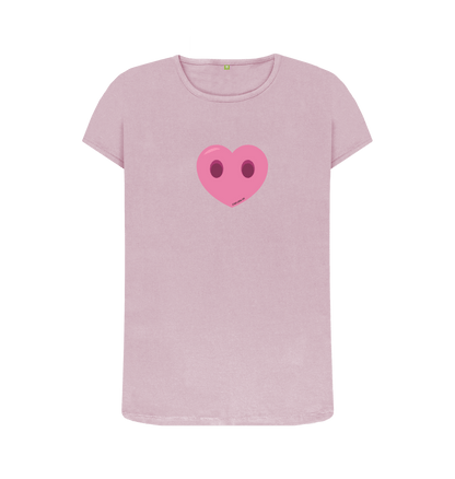 Mauve Printed T-shirt Front