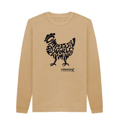 Sand Men's Compassion Chicken Jumper