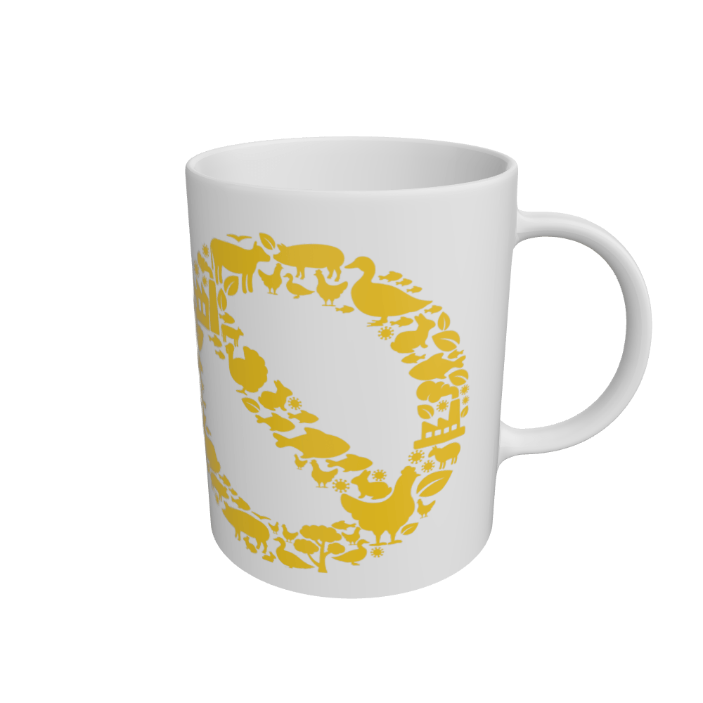 White END IT mug