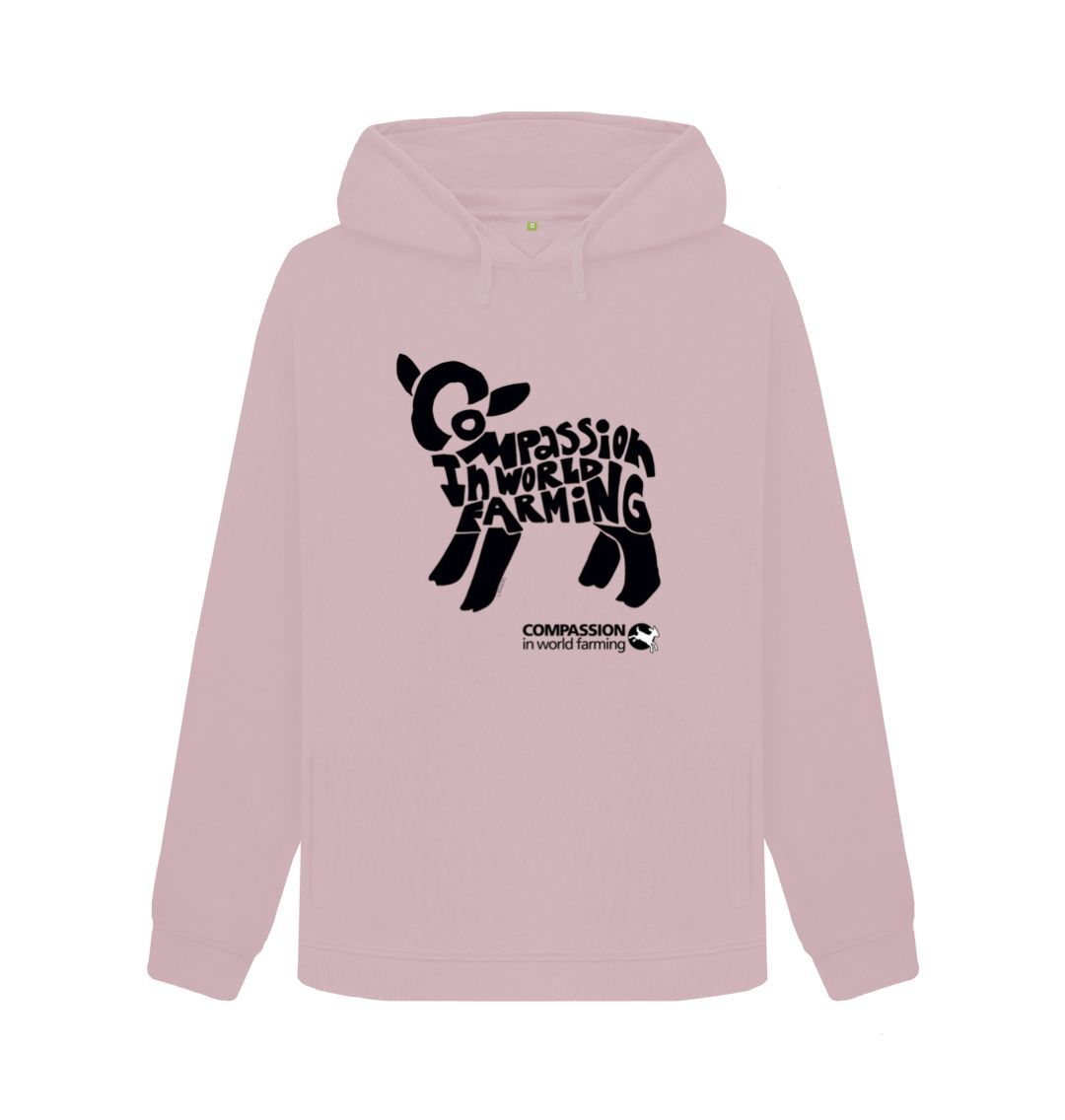 Mauve Women's Compassion Lamb Hoodie